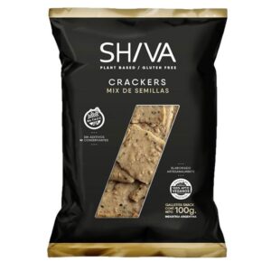 Crackers Shiva Mix De Semillas (Veganas Y Sin Tacc) x 100Grs  (Shiva)