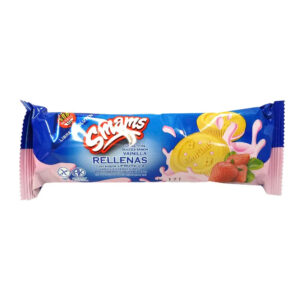 Galletitas Rellenas Smams Sabor Frutilla Sin Tacc - Kosher (Smams)