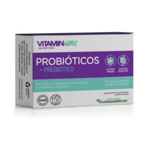 Probiotico + Prebiotico x 30 Capsulas (Vitaminway)