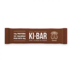 Barra Proteica Natural Sabor Cacao  x 40 Grs (Ki-Bar)