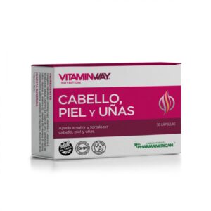 Cabello Piel y Uñas Vitaminway 30Cap. (Vitaminway)