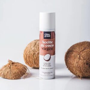 Aceite De Coco Virgen En Aerosol Chia Graal x 190ml (Chia Graal)