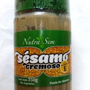 Pasta de Sesamo Integral Cremoso x 350Grs (Nutrasem)