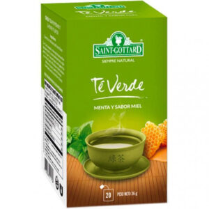 Te Verde C/Menta y Miel  (Saint Gottard)