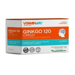 Gingko 120 x 60 Capsulas (Vitaminway)