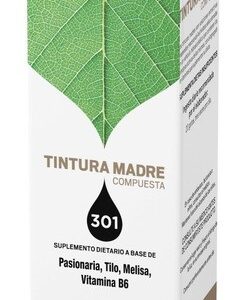 Tintura Madre Blend 301 (Pasionaria, Tilo, Melisa) x 60 Cc (Drogueria Argentina)