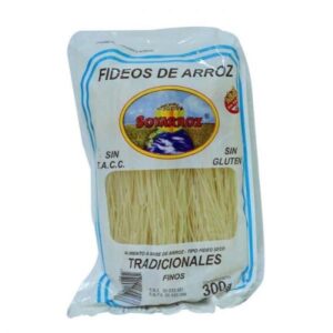 Fideos SoyArroz Sin Tacc Tradicional x 300Grs (Soyarroz)