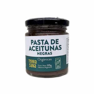 Pasta de Aceituna negras  235 Grs  (Terrasana)