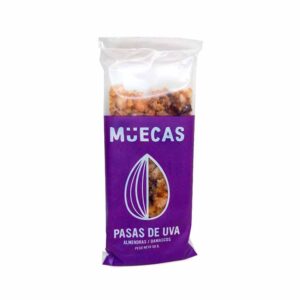 Barras Muecas Almendras Y pasas x 45Grs (Muecas)