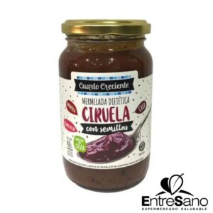 Mermelada c/ Semillas/Stevia Ciruelas (Cuarto Creciente)