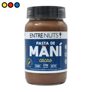 Pasta De Mani Cacao S/Azucar x 400Grs (Entrenuts)