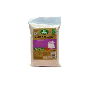 Harina de Arroz Int.Tost.Org. x 500Grs (Yin Yang)