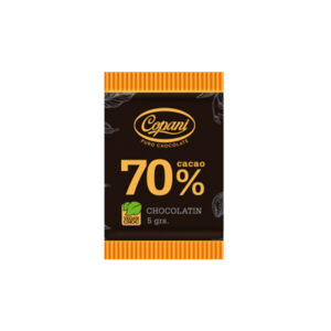 Chocolatin 70 % Cacao  5 Gr (Copani)