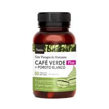 Cafe Verde + Poroto Blanco PLUS x 50 Cap (Natier)