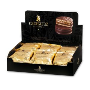 Alfajor chocolate negro  (Cachafaz)
