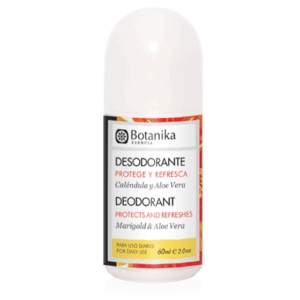Desodorante Roll-On Calendula Y Aloe Vera x 60ml (Botanika/Natier)