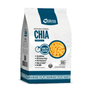 Pasta Multicereal Wakas Sin Gluten x 250Grs Chia (Wakas)