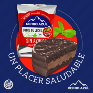 Alfajor de Dulce de Leche SIN AZUCAR (Cerro Azul)