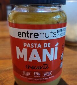 Pasta De Mani Crocante S/Azucar x 400Grs (Entrenuts)