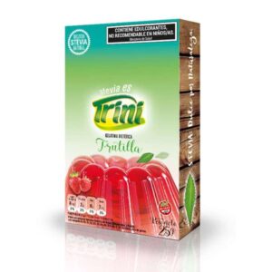 Gelatina de Frutilla con Stevia x 25 Gr (Trini)