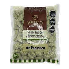 Ñoquis Keto con Harina de Almendras ESPINACA x 500 Gr (Vento Fit)