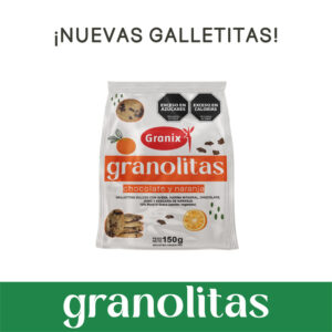 Granolitas Chocolate y Naranja x 150 Gr (Granix)
